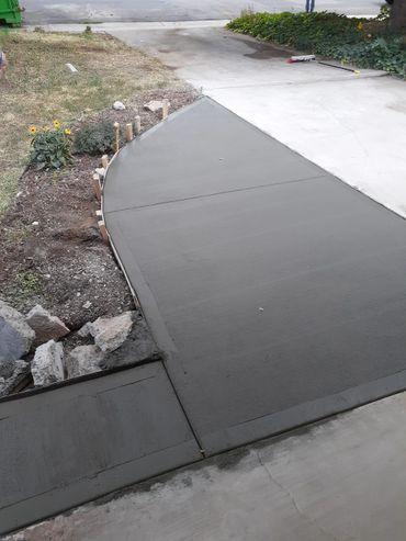 Sidewalk Installation in Aurora, CO