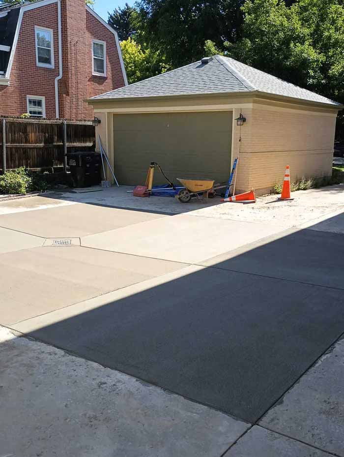 Stamped Concrete Installation in Aurora, CO
